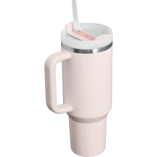 STANLEY QUENCHER H2.0 FLOWSTATE TUMBLER 40 OZ CUARZO ROSA