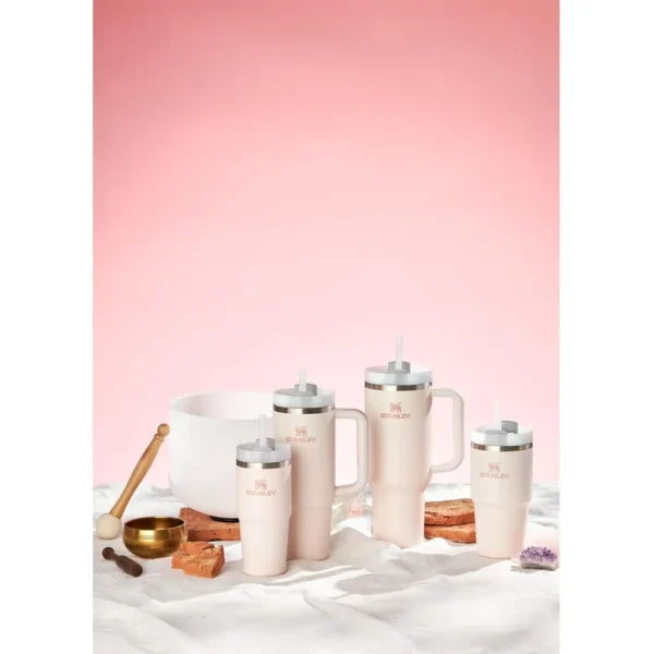 STANLEY QUENCHER H2.0 FLOWSTATE TUMBLER 40 OZ CUARZO ROSA