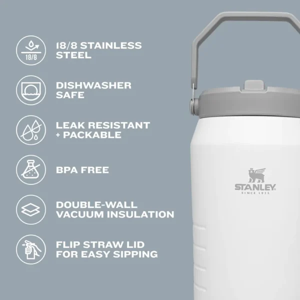 b0bsly2x3v_3_webp.webp STANLEY ICEFLOW FLIP STRAW JUG 64 OZ / 1.89 L | ALPINE