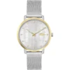 RELOJ LACOSTE CROCORIGIN 2H DE CUARZO 30M MUJER - SILVER GOLD