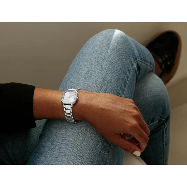 Nine West NW/2903SVSV reloj para dama | 27 mm - Plateado
