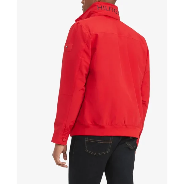 b0c55r82f4_1_webp.webp TOMMY HILFIGER CASACA BOMBER REGATTA LIGERA PARA HOMBRE | L | Sustainable Primary Red