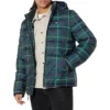 b0c5z8rt64_0_webp.webp TOMMY HILFIGER CASACA ACOLCHADA CON CAPUCHA PARA HOMBRE | Small | Navy Blue Checkered