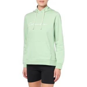 CASACA COLUMBIA TREK GRAPHIC PARA MUJER | Small | Sage Leaf/Hybrid Mark