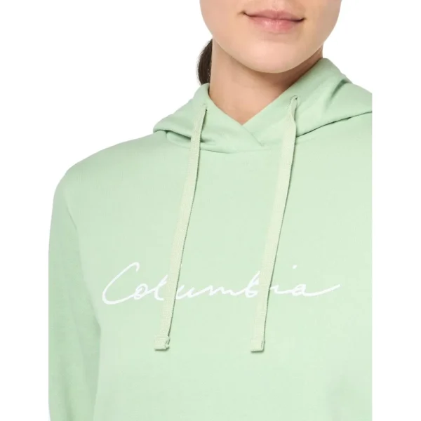 CASACA COLUMBIA TREK GRAPHIC PARA MUJER | Small | Sage Leaf/Hybrid Mark