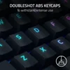 TECLADO ALÁMBRICO MECÁNICO GAMER RAZER BLACKWIDOW V4 SWITCH| YELLOW