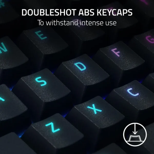 TECLADO ALÁMBRICO MECÁNICO GAMER RAZER BLACKWIDOW V4 SWITCH| YELLOW