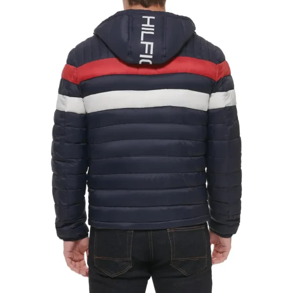 b0c91fr71d_1_webp.webp TOMMY HILFIGER CASACA ULTRA LOFT PARA HOMBRE | XL | Navy Blue/Red