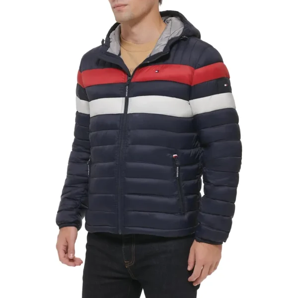 b0c91fr71d_2_webp.webp TOMMY HILFIGER CASACA ULTRA LOFT PARA HOMBRE | XL | Navy Blue/Red