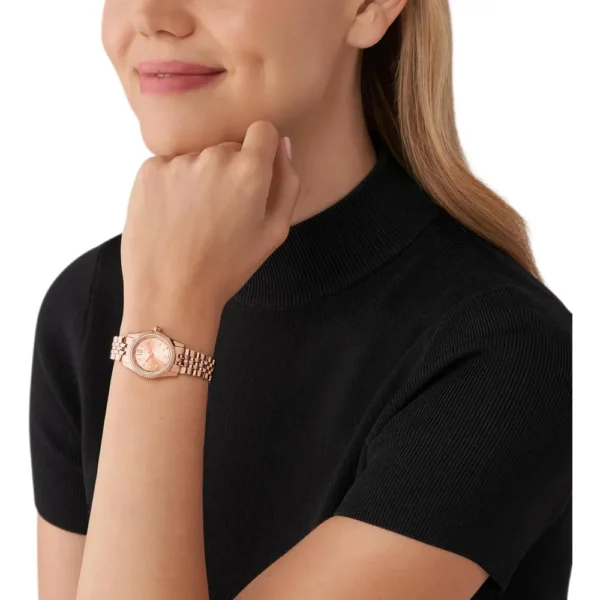 Michael Kors MK4739 reloj Lexington para mujer | 26 mm - Petite Rose Rose