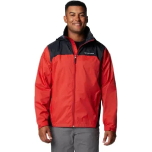 COLUMBIA GLENNAKER LAKE II CASACA PARA HOMBRE | Pequeño | Black, Red (Sail Red/Black)