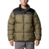 COLUMBIA CASACA ACOLCHADA PARA HOMBRE MODELO III | Pequeña | Black, Green, Stone, (Stone Green/Black)