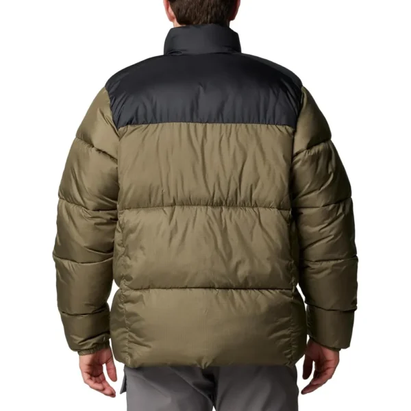 COLUMBIA CASACA ACOLCHADA PARA HOMBRE MODELO III | Pequeña | Black, Green, Stone, (Stone Green/Black)