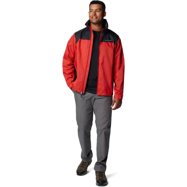 COLUMBIA GLENNAKER LAKE II CASACA PARA HOMBRE | XL | Black, Red (Sail Red/Black)