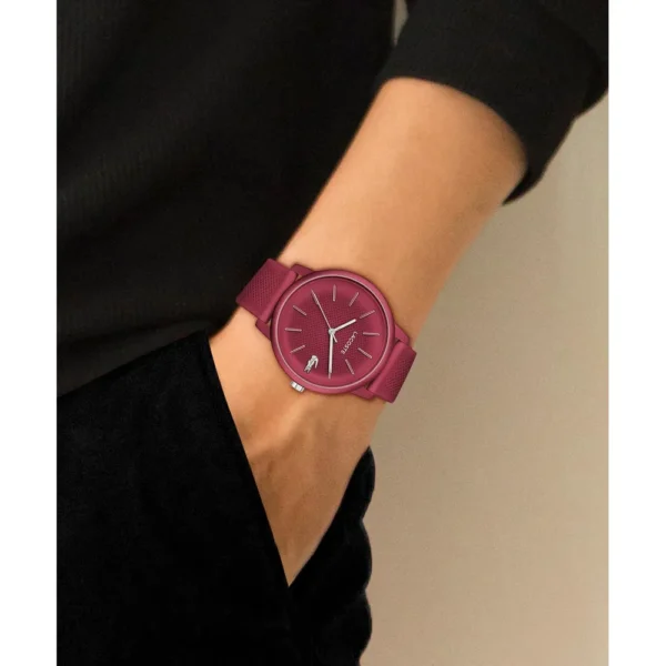RELOJ LACOSTE 12.12 MOVE CUARZO HOMBRE - BURGUNDY