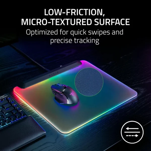 ALFOMBRILLA GAMER RAZER FIREFLY V2 PRO RGB | BLACK