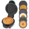 WAFLERA DASH MULTIMAKER MINI CON 6 PLACAS Y ESTUCHE | AQUA