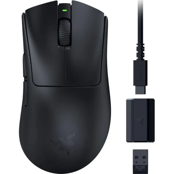 MOUSE GAMER INALÁMBRICO RAZER DEATHADDER V3 HYPERSPEED| NEGRA