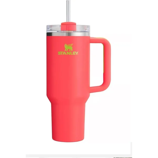 STANLEY VASO QUENCHER H2.0 FLOWSTATE 14 OZ / 414 ML| ROSADO