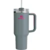 STANLEY VASO QUENCHER H2.0 FLOWSTATE 14 OZ / 414 ML| GRIS OSCURO