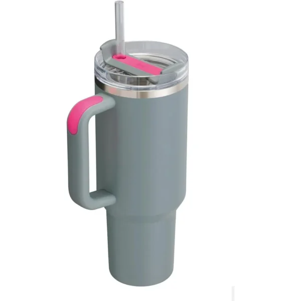 STANLEY VASO QUENCHER H2.0 FLOWSTATE 14 OZ / 414 ML| GRIS OSCURO