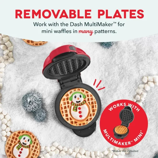 WAFLERA DASH MULTIMAKER MINI MUÑECO DE NIEVE Y ÁRBOL | 2 PIEZAS