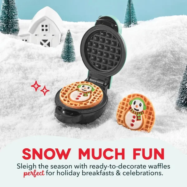 WAFLERA DASH MULTIMAKER MINI MUÑECO DE NIEVE Y ÁRBOL | 2 PIEZAS