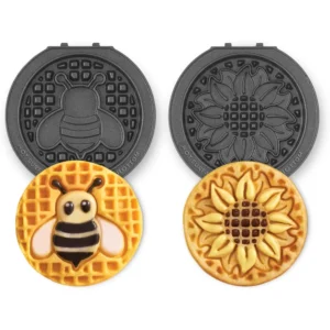 WAFLERA DASH MULTIMAKER MINI GIRASOL Y ABEJA | 2 PIEZAS