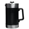 STANLEY CAFETERA FRENCH PRESS CLASSIC STAY-HOT 48 OZ / 1.42 L | BLACK 2.0