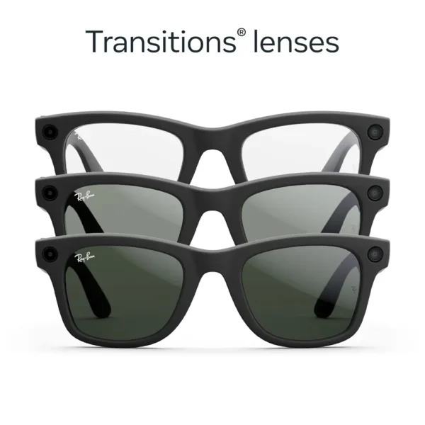 LENTES RAY-BAN META GEN 1 WAYFARER LARGE  | BLACK GREEN SHINY