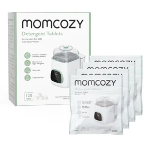 120 TABLETAS DETERGENTES MOMCOZY PARA LAVADOR DE BIBERONES | 120 UND