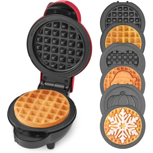 WAFLERA DASH HOLIDAY MULTIMAKER MINI | ROJO