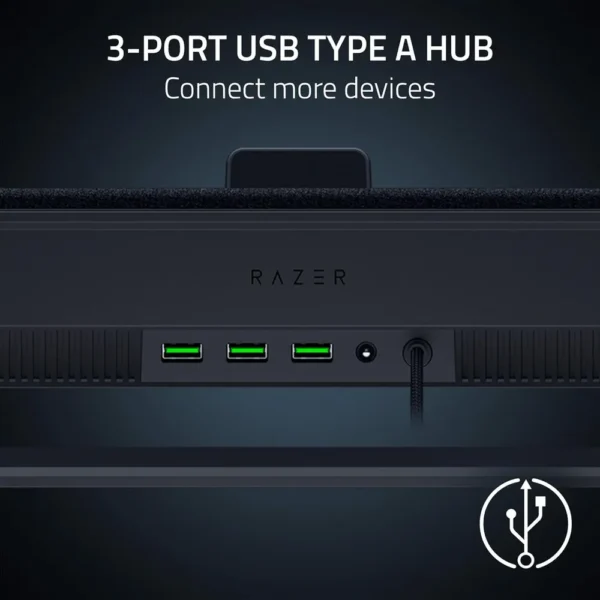 BASE DE REFRIGERACIÓN PARA LAPTOP RAZER ADAPTIVE LAPTOP INTELIGENTE| NEGRA