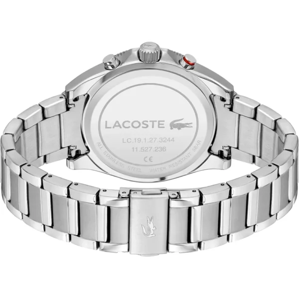 RELOJ LACOSTE MAINSAIL CRONÓGRAFO 43 MM HOMBRE - SILVER/WHITE