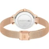 RELOJ LACOSTE RIGA 3H DE CUARZO 34 MM MUJER - CARNATION GOLD MESH