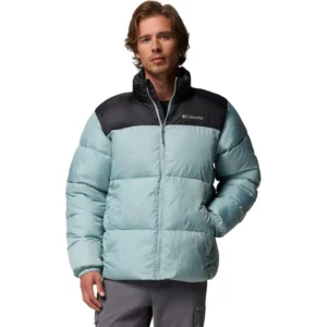 CASACA COLUMBIA PARA HOMBRE MODELO III | Grande | Blue Shredded/Shark