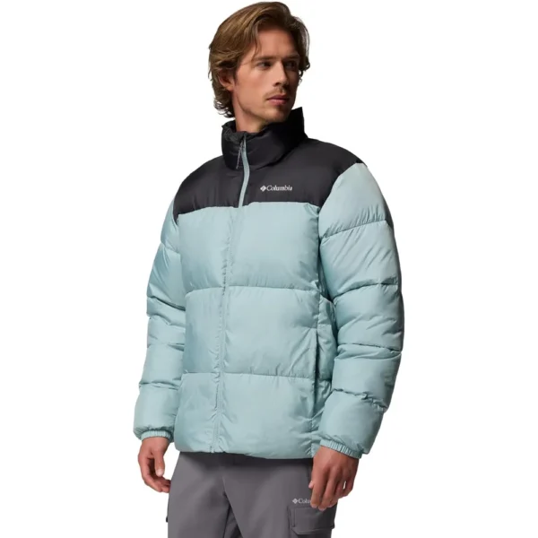 CASACA COLUMBIA PARA HOMBRE MODELO III | Grande | Blue Shredded/Shark