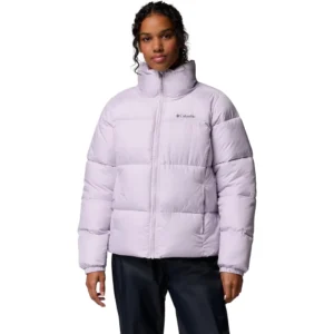CASACA COLUMBIA PUFFECT II PARA MUJER | 1X | Lavender/Pearl