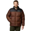 CASACA COLUMBIA PARA HOMBRE MODELO III | Pequeña | Black, (Tobacco/Black)