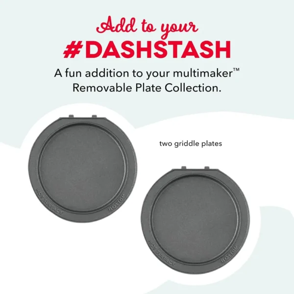 WAFLERA DASH MULTIMAKER MINI PARA PANQUEQUES | 2 PIEZAS