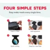 WAFLERA DASH MULTIMAKER MINI PARA PARRILLA | 2 PIEZAS