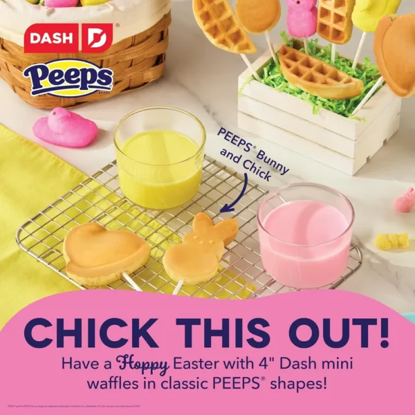 WAFLERA MINI DASH PEEPS BUNNY | ROSA