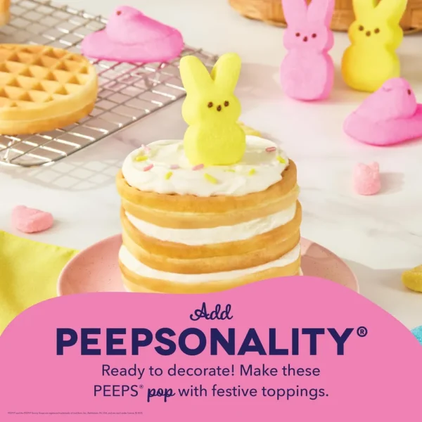 WAFLERA MINI DASH PEEPS BUNNY | ROSA