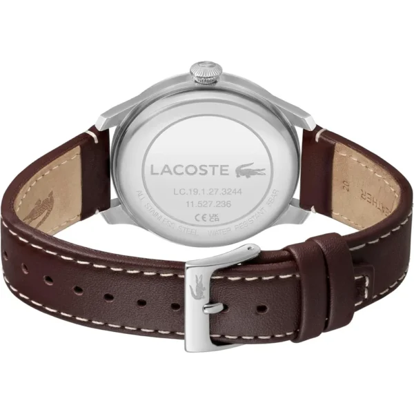 RELOJ LACOSTE LISBON CUARZO 42 MM HOMBRE - BLACK/BROWN