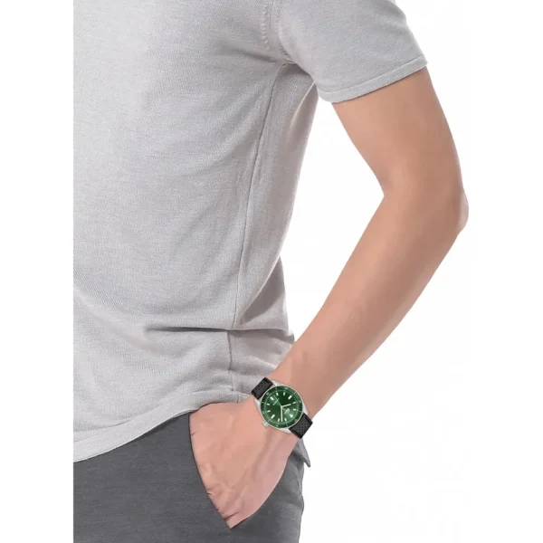 RELOJ LACOSTE BOSTON CUARZO 39 MM HOMBRE - BLACK/GREEN