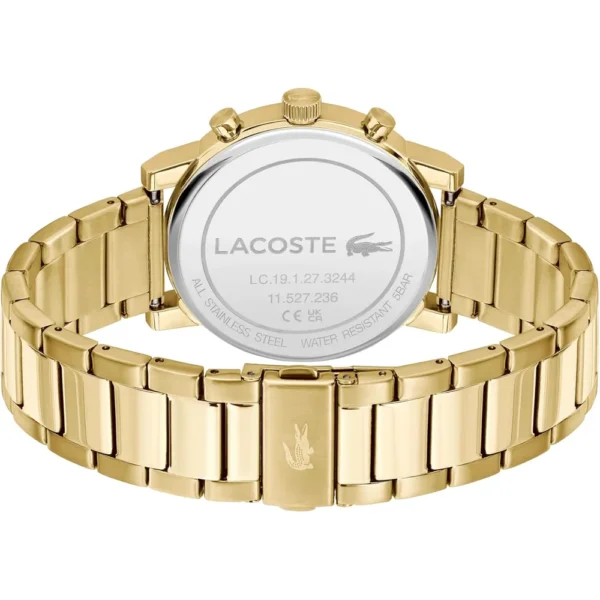 RELOJ LACOSTE REPLAY MULTIFUNCIÓN 43 MM HOMBRE - BLACK GOLD