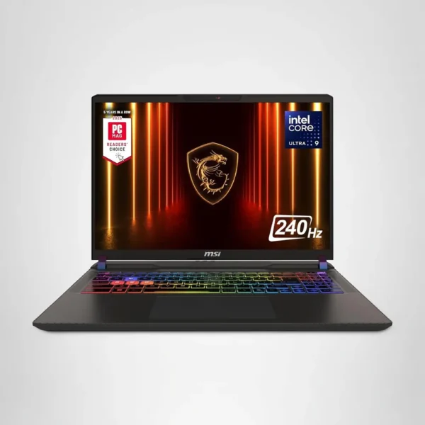 LAPTOP MSI VECTOR 16 HX AI 16″ INTEL ULTRA 9 RTX 5070 TI 16GB 1TB | GRIS COSMOS