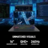 LAPTOP MSI VECTOR 16 HX AI 16″ INTEL ULTRA 9 RTX 5070 TI 16GB 1TB | GRIS COSMOS