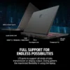 LAPTOP MSI VECTOR 16 HX AI 16″ INTEL ULTRA 9 RTX 5070 TI 16GB 1TB | GRIS COSMOS