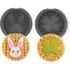 WAFLERA DASH MULTIMAKER MINI CONEJO Y TRÉBOL | 2 PIEZAS